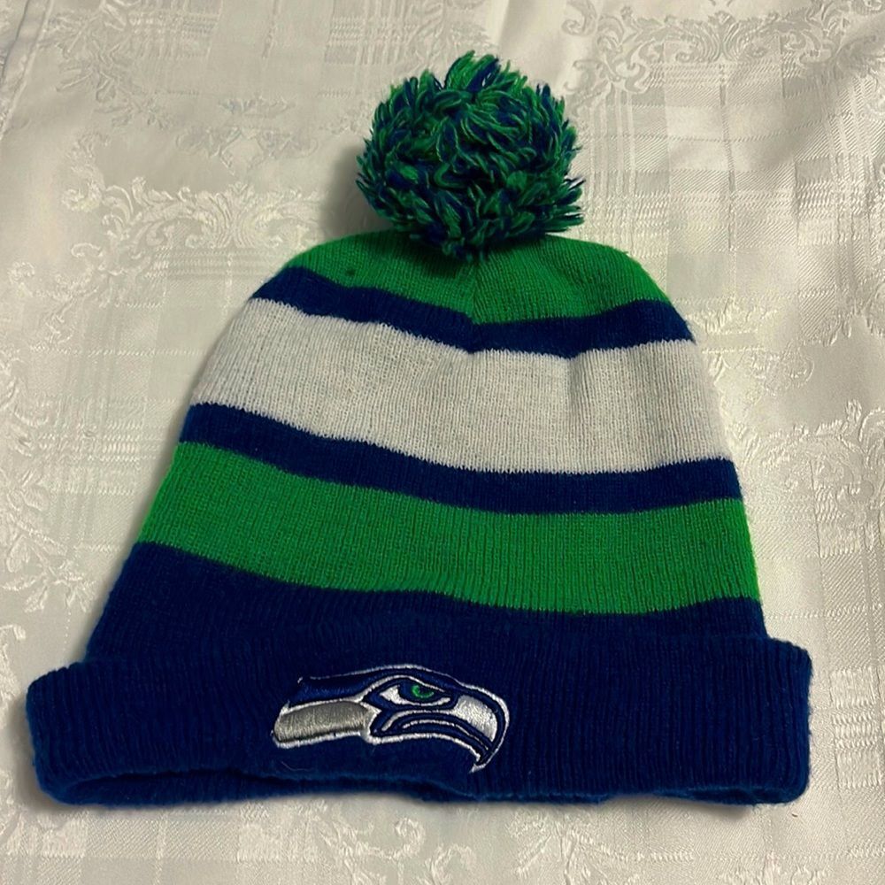 Vintage Seattle Seahawks Winter Toque